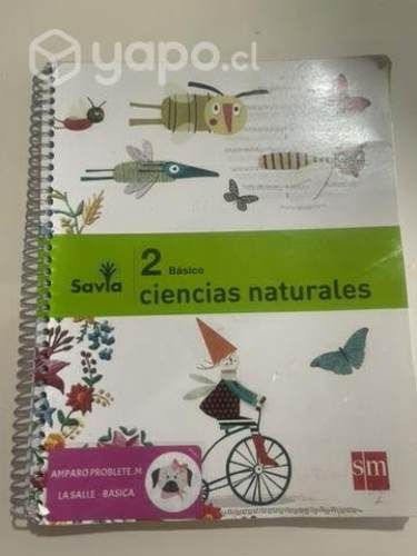 Libros textos 2do básico proyecto savia SM