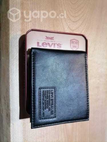 Levis billetera hombre negra nueva