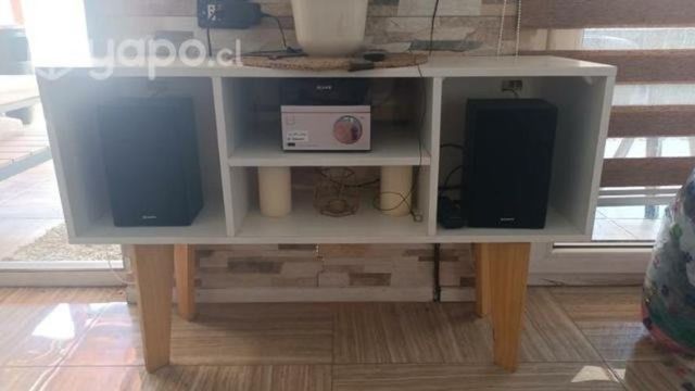 Rac de melamina blanco