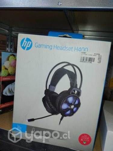 Audifonos gamer hp h400 on ear jack 3.5mm