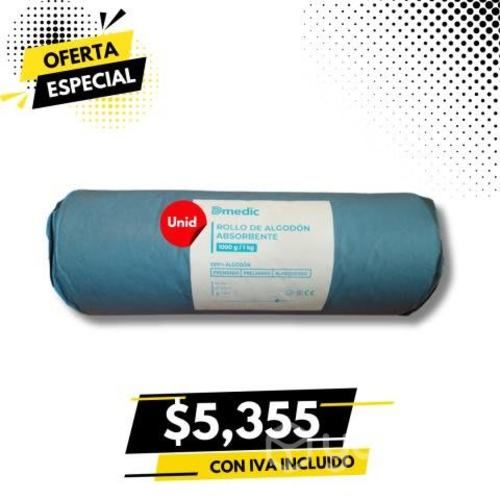 Algodón Hidrofilo Prensado 1 Kg. Intramedical