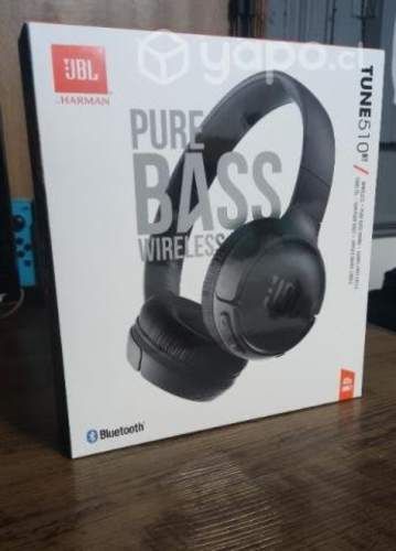 Audifonos JBL TUNE 510 BT pure bass wireless