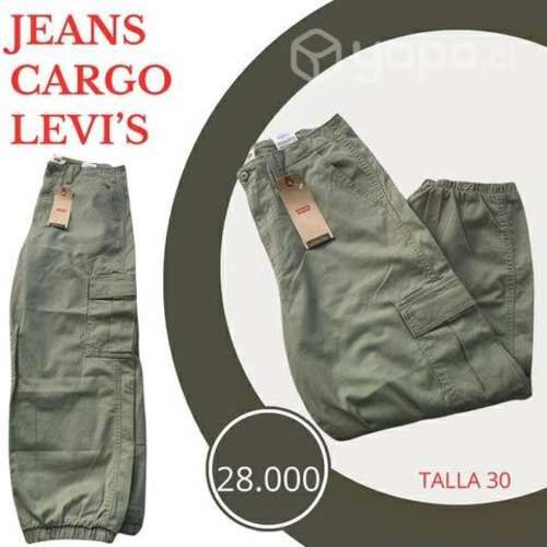 Pantalón cargo de mujer marca levis talla 30us