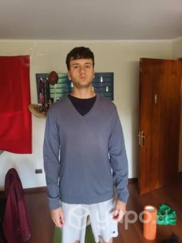 Sweater Gap Gris L cuello en v