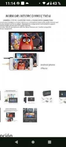 Radio android bluetooth con gps pantalla touch