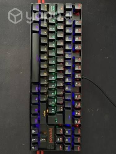 Teclado Gamer Redragon Kumara switches red