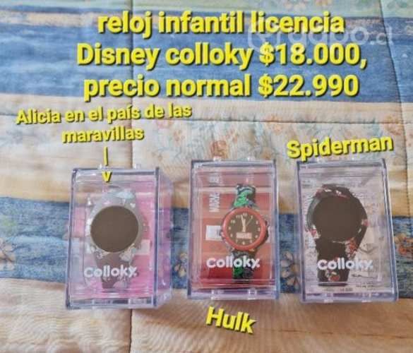 Relojes analogos infantiles Colloky variedades