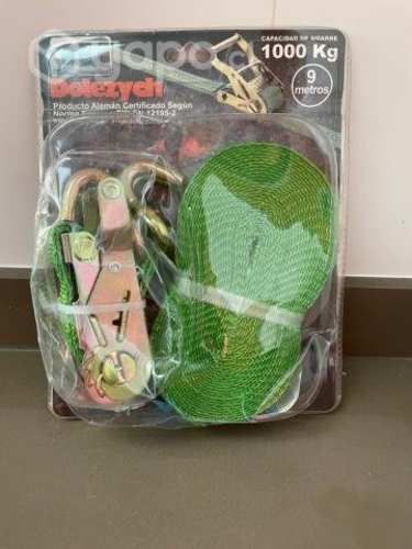 Cinta de amarre 1000 kg 9 mts