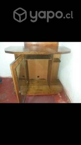 Rack de tv y equipo de música