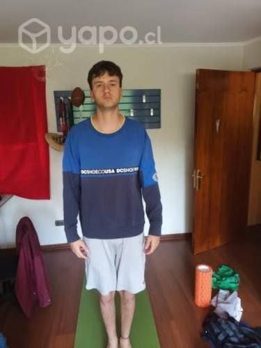 Poleron DC Shoes XL azul