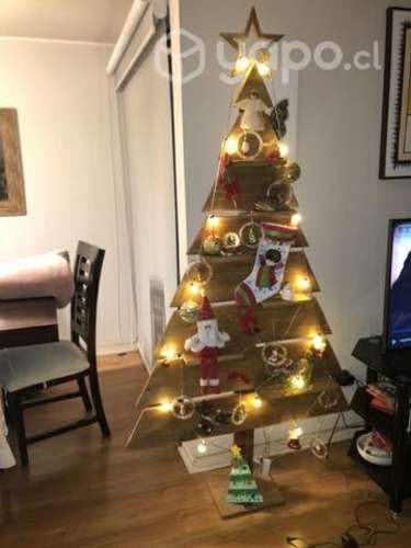Árbol de Navidad Madera Roble 1.80m