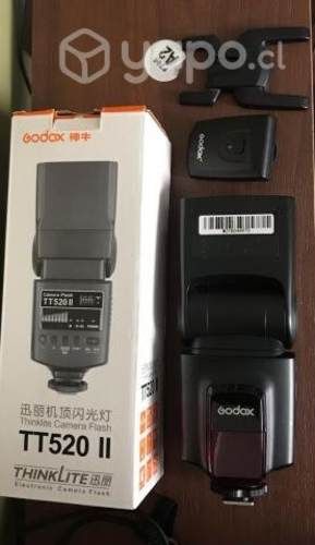 Flash Godox TT520 II + Trigger