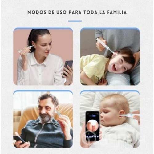 Limpiador de oídos con cámara WIFI