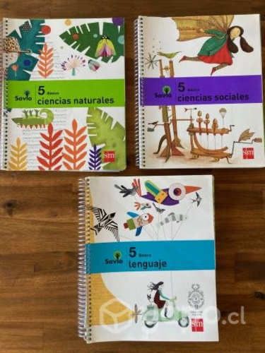 Libros 5° Básico Savia