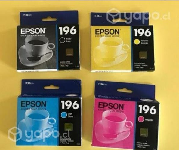 Tintas Epson 196 cartridge