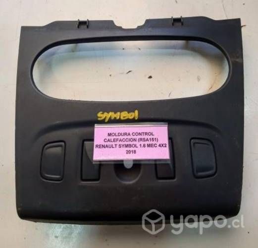 Moldura Control Calefacción (RSA151) Renault Symbo