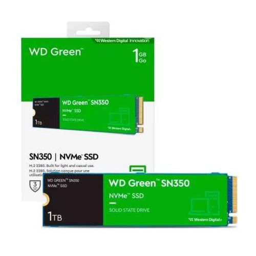 Disco SSD interno WD Green SN350 1TB M.2 2280 PCIe