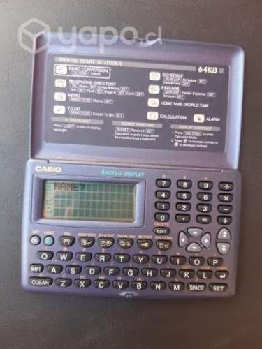 Calculadora casio sf 3700 funcionando