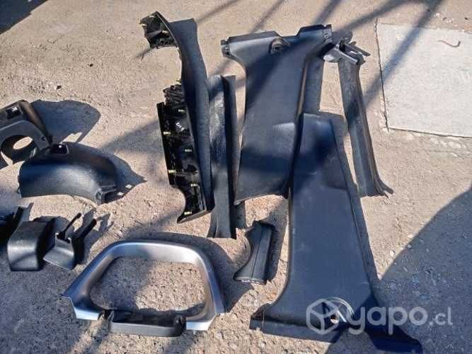 Toyota rav4 rav 4 2018 plasticos interiores cofias