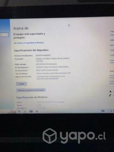 Notebook Lenovo i3 8gb 500gb