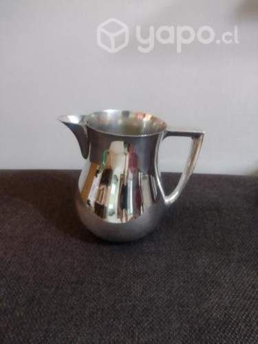 Antiguo jarron de plaque Woodward & Lothrop