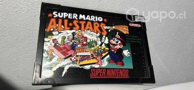 Cuadro Super Mario All Stars