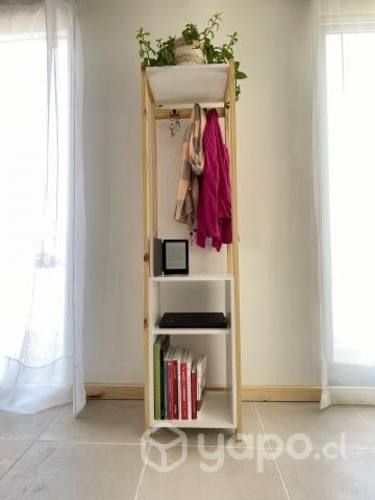 Nuevo Recibidor Perchero Librero Esquinero