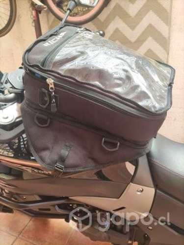 Bolso de moto magnetico sobredeposito