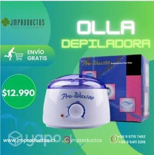 Olla Calentadora De Cera Depilatoria Con Envio Gra