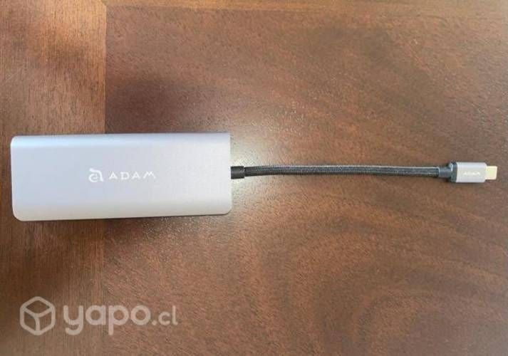 Adaptador Adam Casa A-01 Gray para Macbook