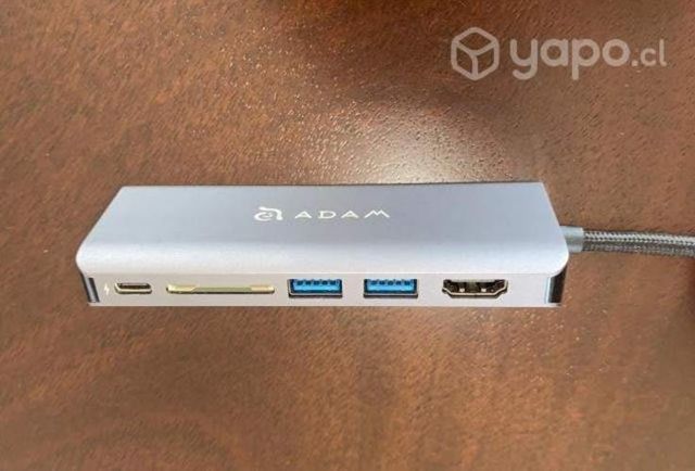 Adaptador Adam Casa A-01 Gray para Macbook