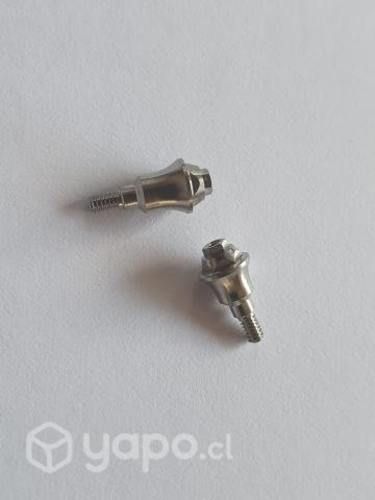 Multiunit rectos para implantes dentales