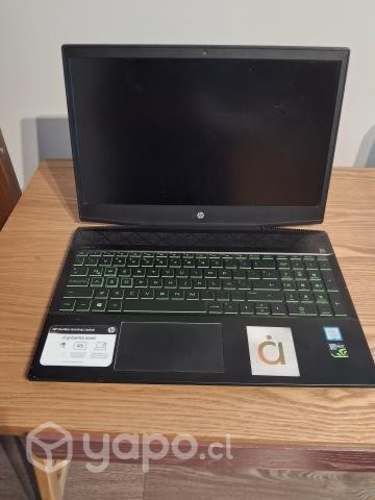 HP Pavillion gaming laptop model 15-cx0001a
