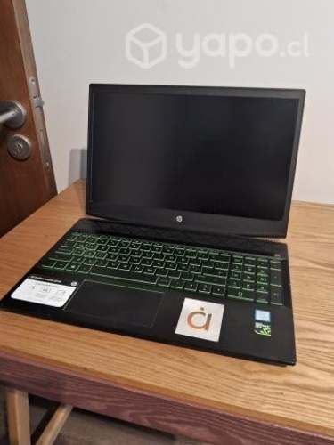 HP Pavillion gaming laptop model 15-cx0001a