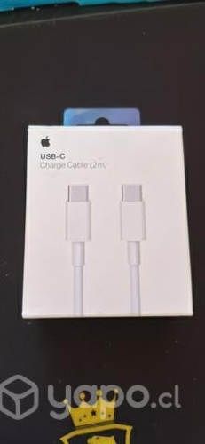 Cargador iphone USB-C 2m