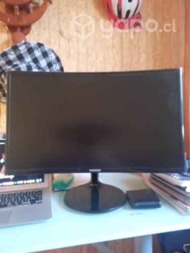 Pantalla Curva Samsung con detalle