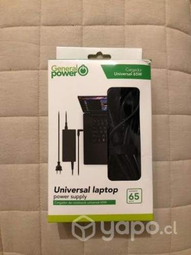 Cargador de Notebook Universal 65W