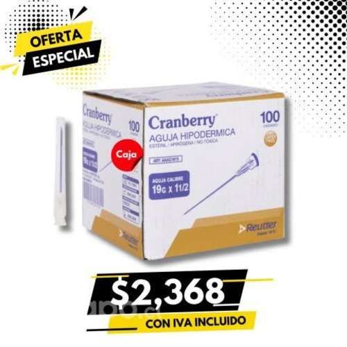 Aguja Hipodermica 19G X 1 1/2 Caja X 100