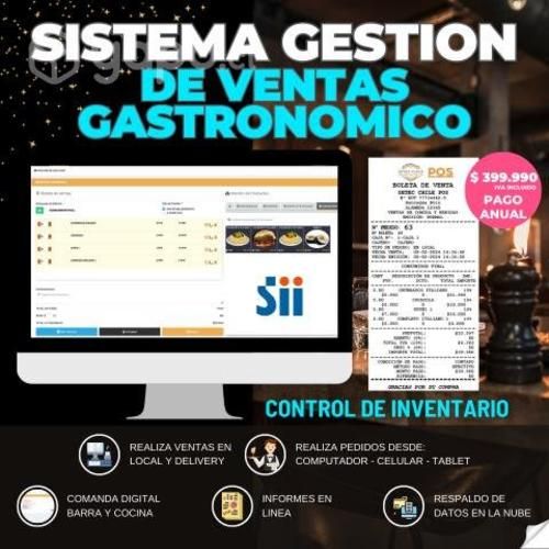 Punto de venta para Restaurante pago anual