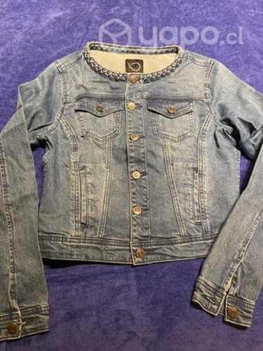Chaqueta mezclilla IO MUJER TALLA 42, como nueva