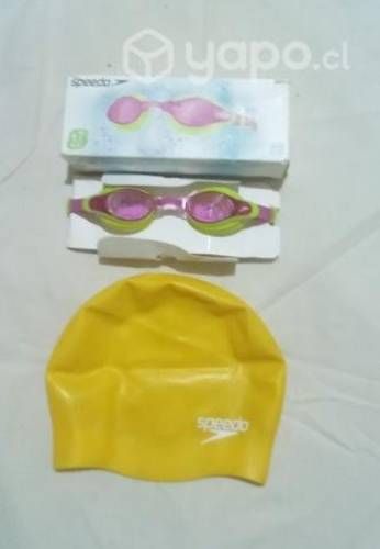 Traje de baño para natación y accesorios