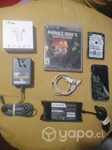 Accesorios, cargadores, etc