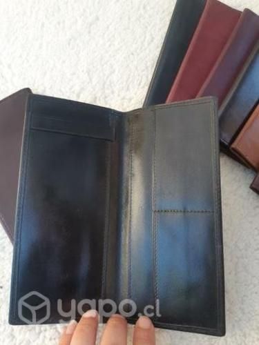 Chequeras 100% cuero