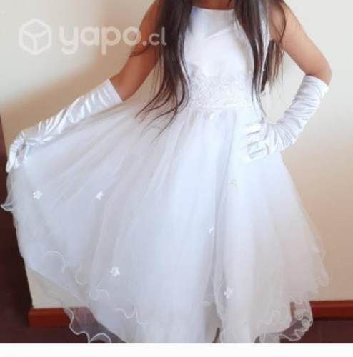 Elegante vestido blanco