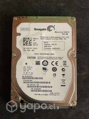 Disco duro de 1TB para notebook