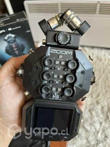 Zoom h8 grabadora 8 canales (permuto)