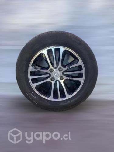 Llanta con neumatico great wall m