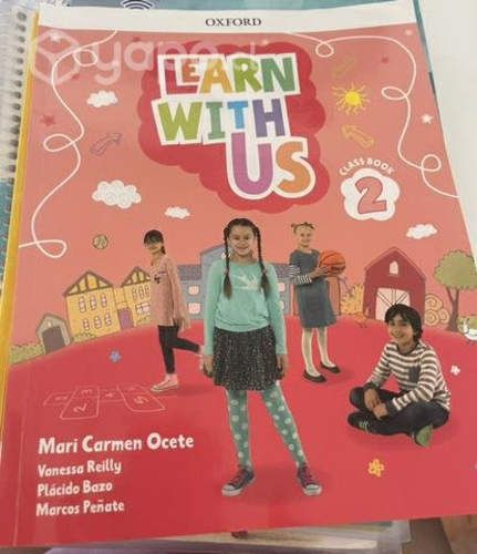 Libro de inglés learn with us 2