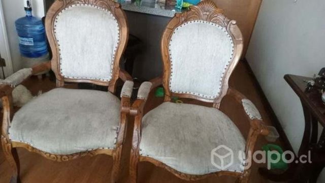 Sitiales madera de castaño