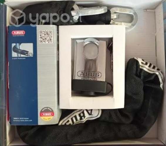 Kit Alta seguridad Abus candado/cadena 1.40 metros